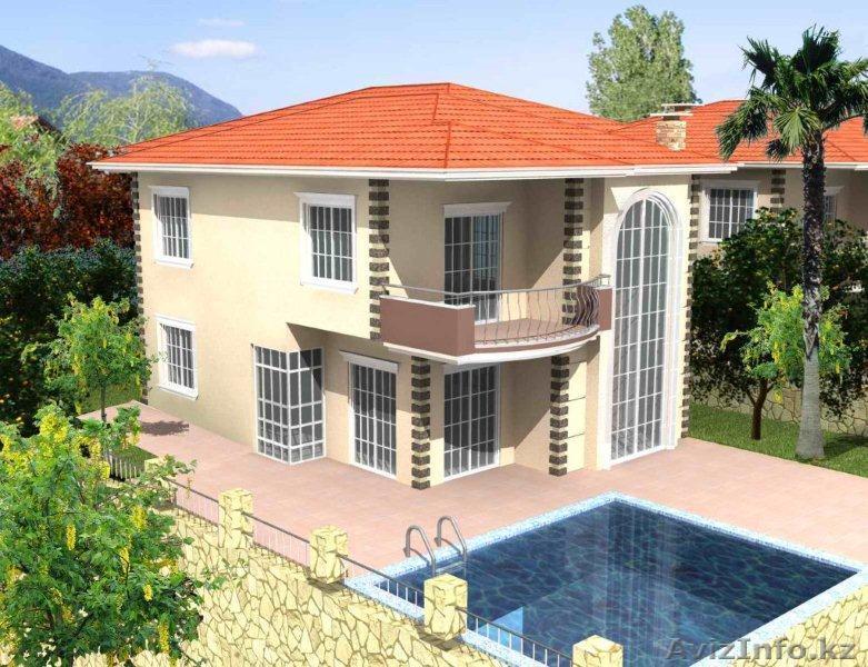 Вилла в Бекташ с видом на море) - Изображение #1, Объявление #757771