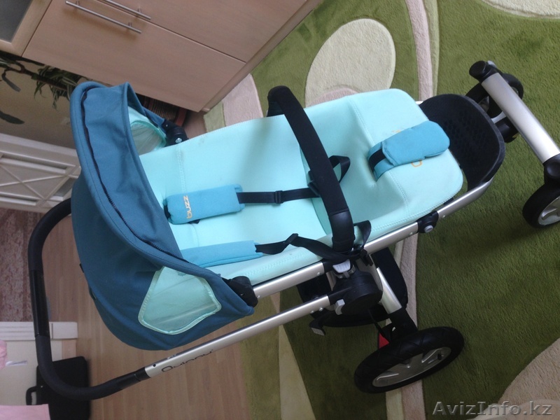 Продам коляску б/у цвет морской волны. Quinny. - Изображение #1, Объявление #894347
