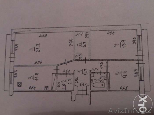 12-31, 3х комнатная квартира - Изображение #1, Объявление #1263610