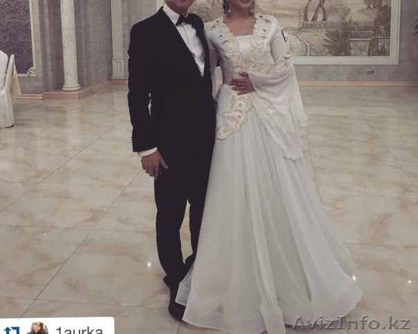продам красивое национальное свадебное платье - Изображение #1, Объявление #1468091