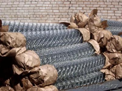 Сетка рабица оцинкованная 1,5 х 10 ячейка 50х50 - Изображение #1, Объявление #1633350