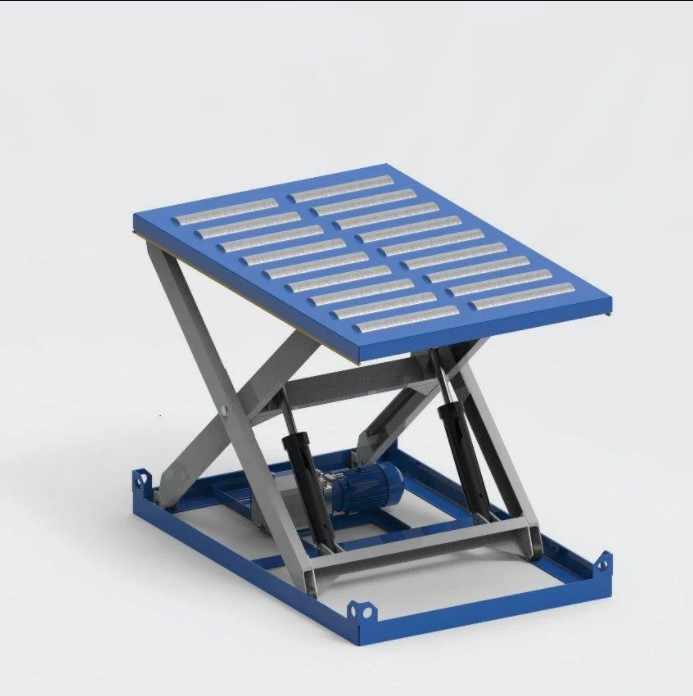 Гидравлический подъемный стол с рольгангом. - Изображение #1, Объявление #1709144