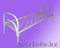 Кровати металлические двухъярусные для казарм, кровати трёхъярусные для рабочих. - Изображение #4, Объявление #1423110