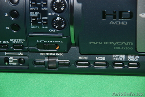 Продам профессиональную видеокамеру SONY-HDR-AX2000E - Изображение #4, Объявление #122887