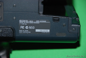 Продам профессиональную видеокамеру SONY-HDR-AX2000E - Изображение #3, Объявление #122887