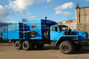 Каротажный подъемник на шасси Урал