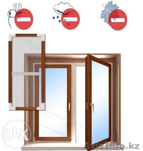 Изготовление окон,дверей и стилажей в Актау - Изображение #1, Объявление #1275999