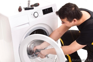 Ремонт стиральных машин в городе Актау 87751334445 / 34-32-22 - Изображение #1, Объявление #1514200