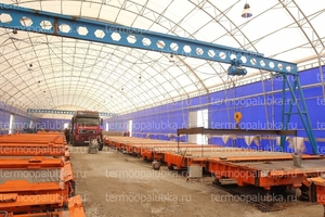 Линия производства дорожных плит ПДН-14 (от 10 плит в сутки)