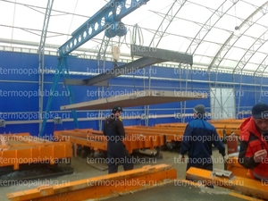 Линия производства аэродромных плит ПАГ-14/ПАГ-18 (от 10 плит в сутки)