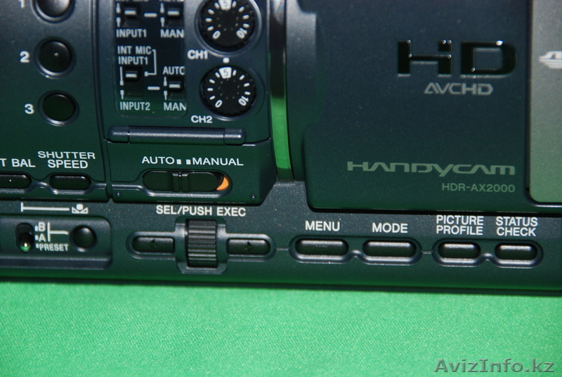 Продам профессиональную видеокамеру SONY-HDR-AX2000E - Изображение #4, Объявление #122887
