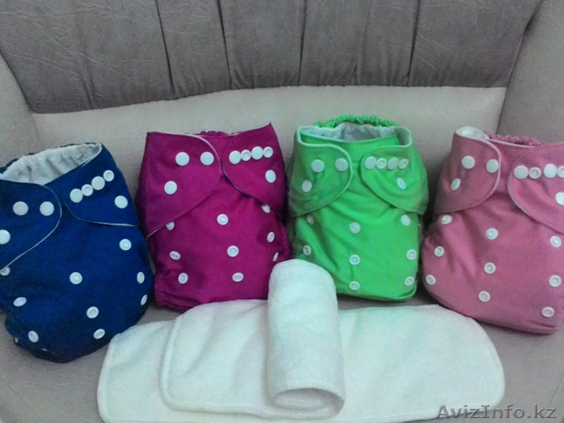 Многоразовые подгузники в Актау, с впитывающими вкладышами. Доставка! - Изображение #3, Объявление #1208847