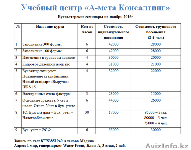 Проводим семинары бухгалтерские  - Изображение #1, Объявление #1501373