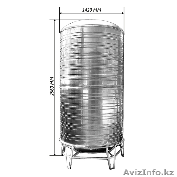 Накопительный бак для воды 4 м3 - Изображение #2, Объявление #1633344