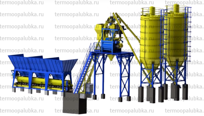 Бетонные заводы 3-75 м3. Проектирование. Производство. Монтаж. - Изображение #2, Объявление #1665449