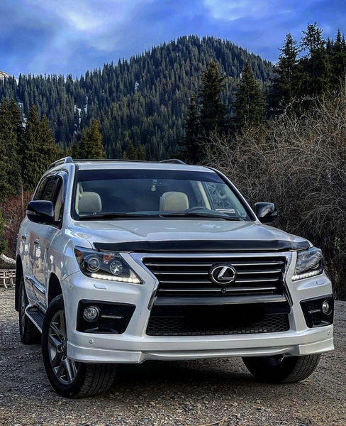 Lexus 570 с Водителем! БекетАта, Аэропорт, Часовая, Месторождения, Доставка! - Изображение #1, Объявление #1723282